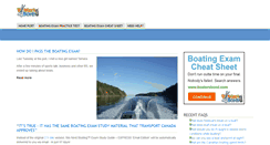 Desktop Screenshot of boatersbond.com