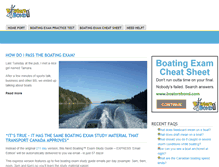 Tablet Screenshot of boatersbond.com